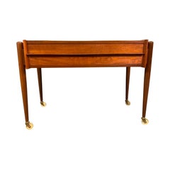 Vintage Danish Mid-Century Modern Teak End Table, Nightstand