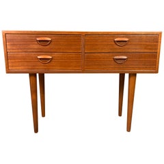 Vintage Danish Mid-Century Modern Teak Entry Chest by Kai Kristiansen