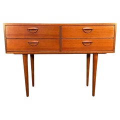 Vintage Danish Mid-Century Modern Teak Entry Chest by Kai Kristiansen