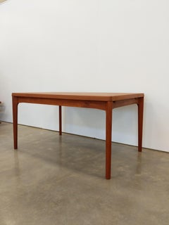 Vintage Danish Mid Century Modern Teak Extendable Henning Kjaernulf Dining Table