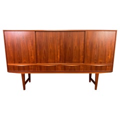 Vintage Danish Mid-Century Modern Teak Highboard by E.W. Bach for Sejling Skabe