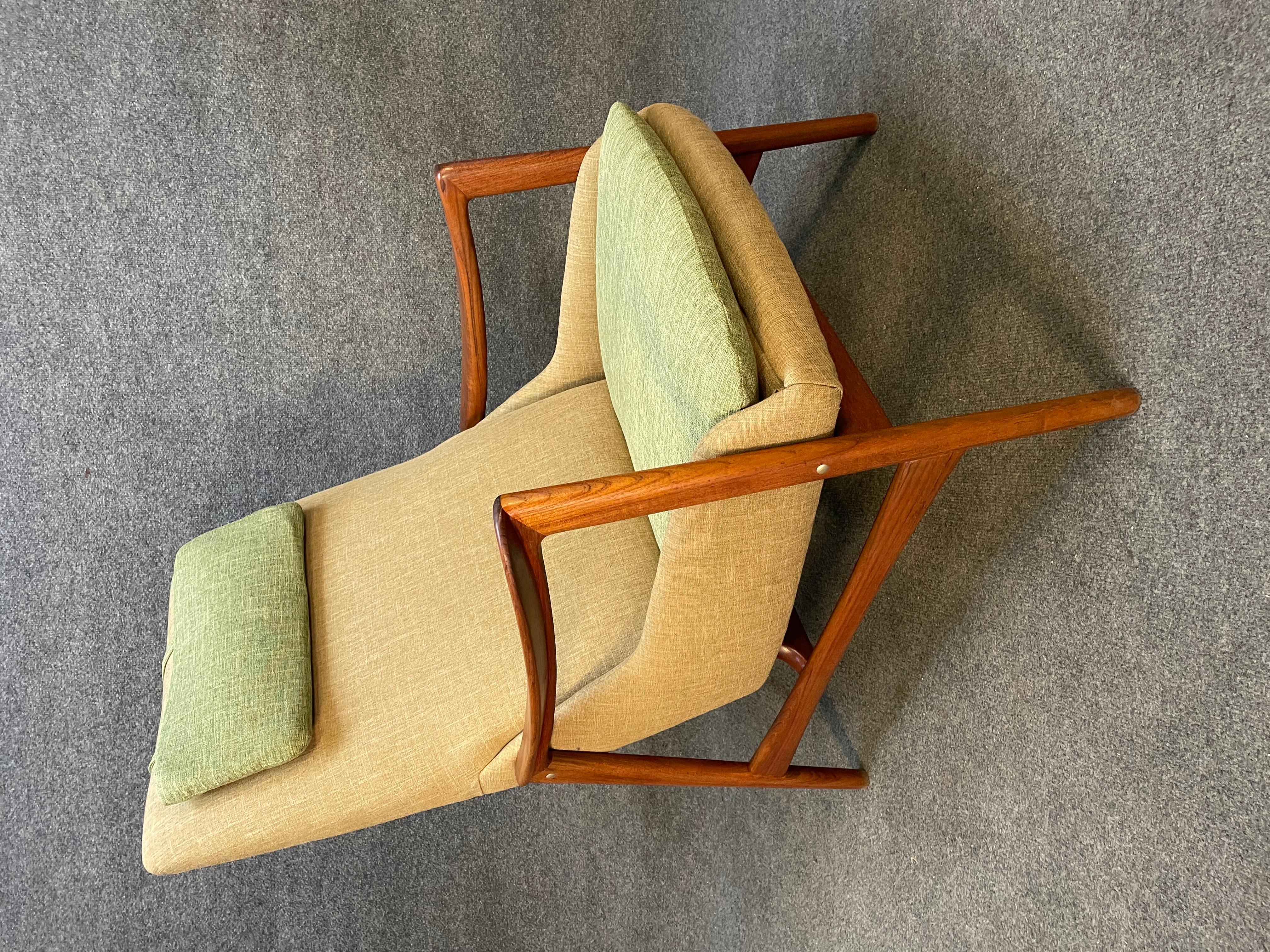 danish mid century modern chair
