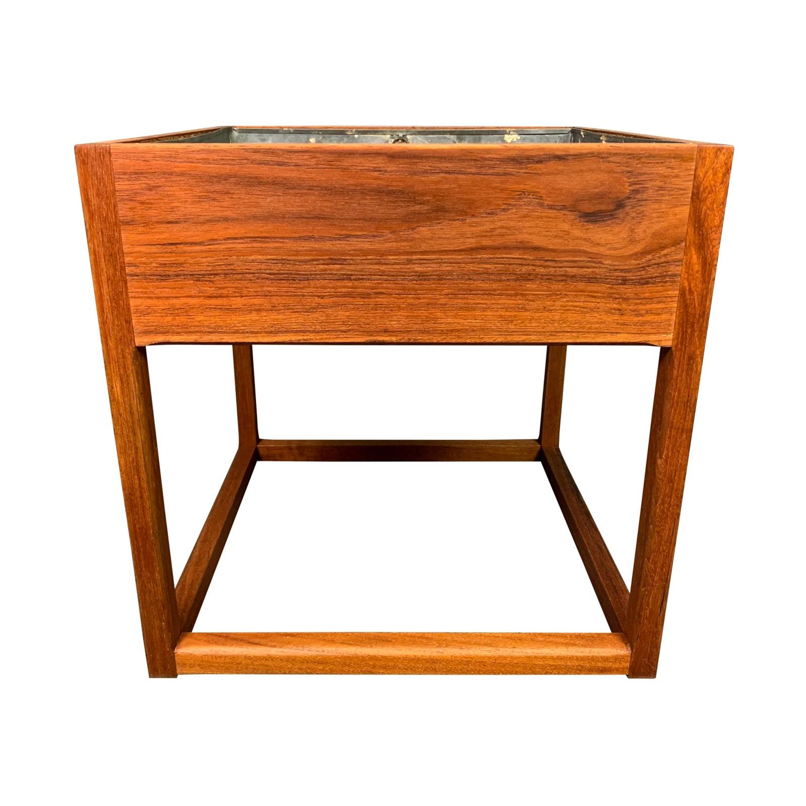 Vintage Danish Mid-Century Modern Teak Planter