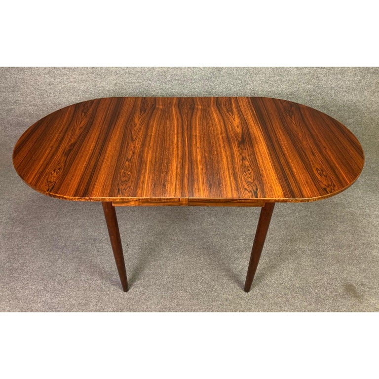 Vintage Danish Mid-Century Modern Rosewood Drop Leaf ...