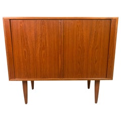 Vintage Danish Mid-Century Modern Teak Storage Cabinet by Kai Kristiansen