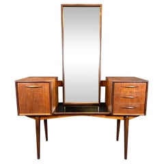 Antique Danish Mid Century Modern Teak Vanity