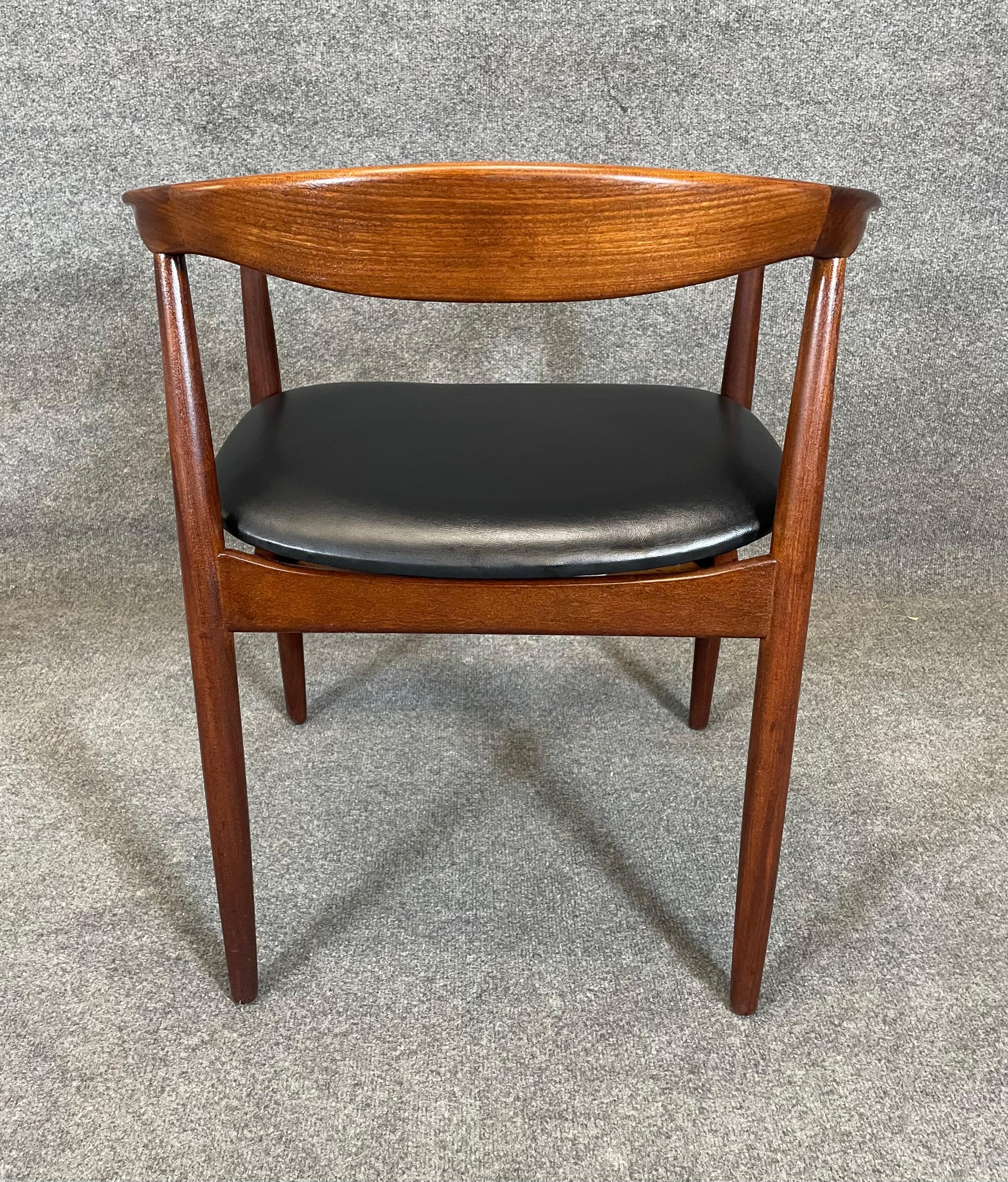 Dänischer Mid-Century-Modern-Beistellstuhl „Troja“ von Kai Kristiansen  (Schwedisch) im Angebot