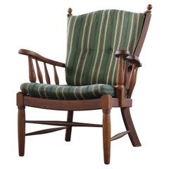 Vintage Danish Mid-Century Oak Armchair, attributed to Henning Kjærnulf 1960s