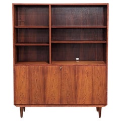 Vintage Danish Mid Century Rosewood Bookcase, 012302