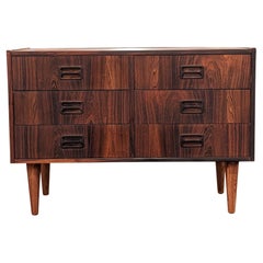 Retro Danish Midcentury Rosewood Bookcase, 012305