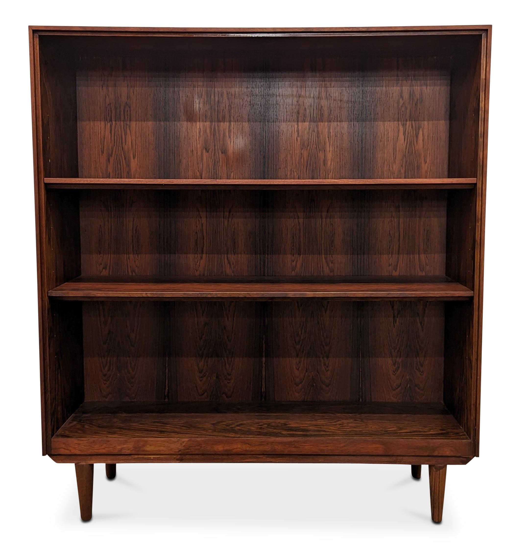Vintage Danish Midcentury Rosewood Bookcase, 022348 2