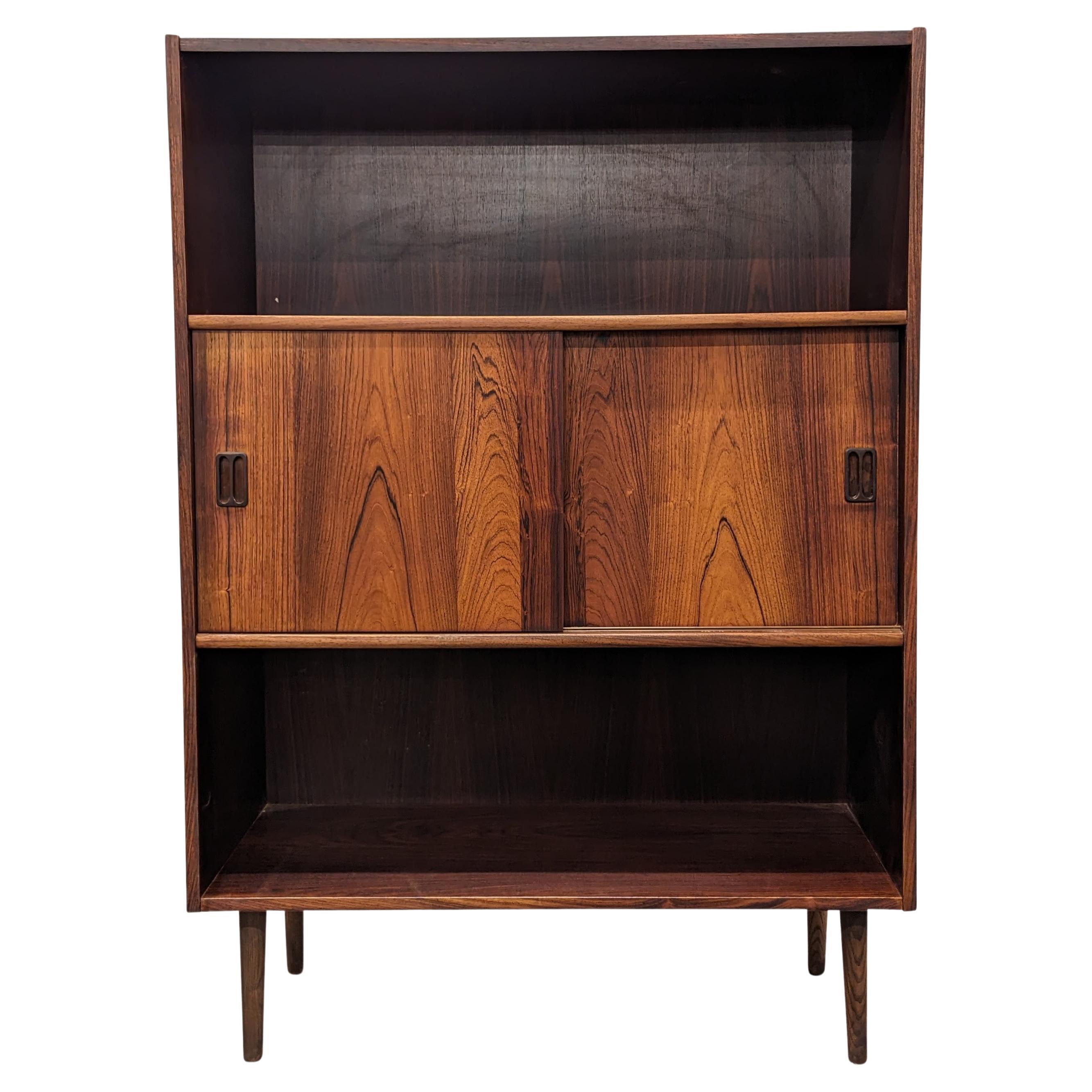 Vintage Danish Midcentury Rosewood Bookcase - 062311