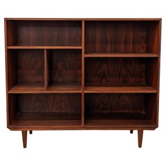 Vintage Danish Mid Century Rosewood Bookcase - 062329