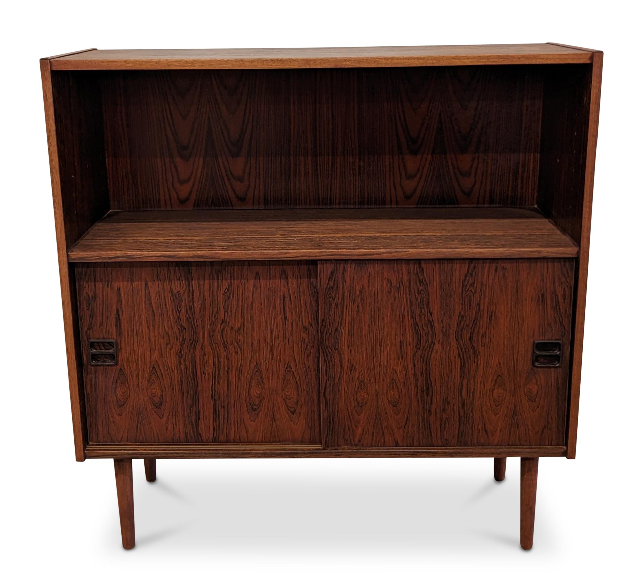 Vintage Danish Midcentury Rosewood Bookcase - 062333 3