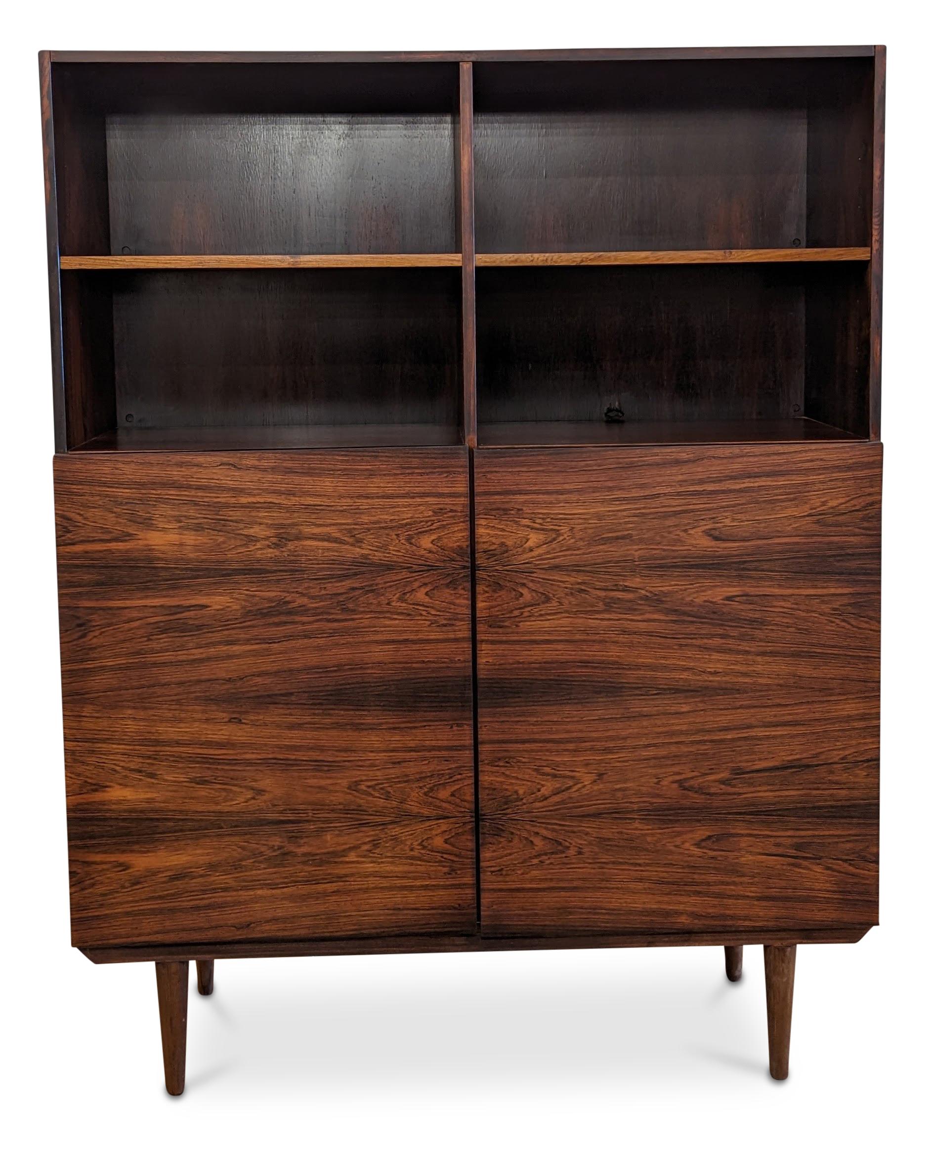 Vintage Danish Midcentury Rosewood Bookcase, 06235 2