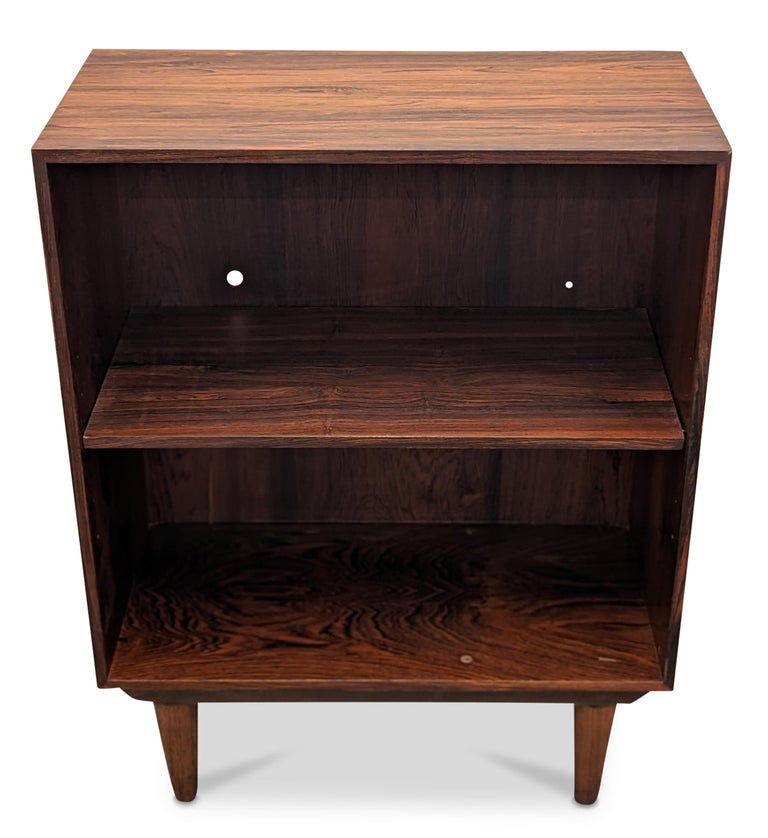 Vintage Danish Mid Century Rosewood Bookcase, 112223 In Good Condition In Jersey City, NJ