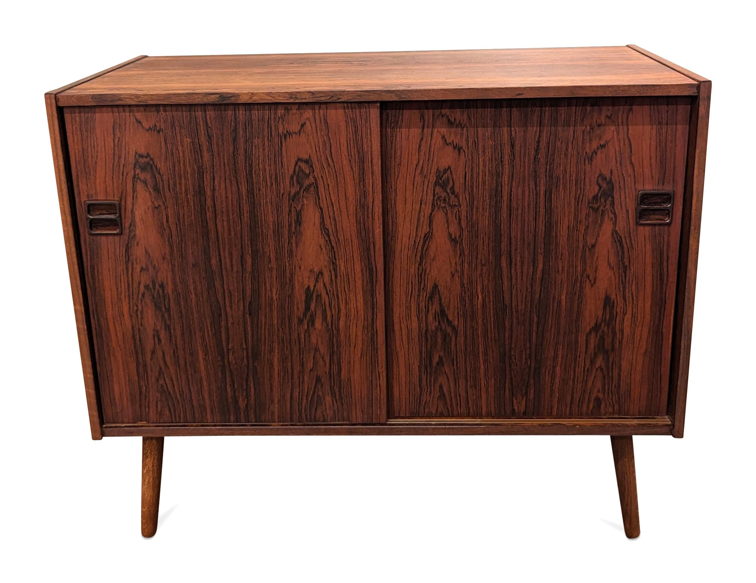 Vintage Danish Mid Century Rosewood Cabinet - 0224116 3