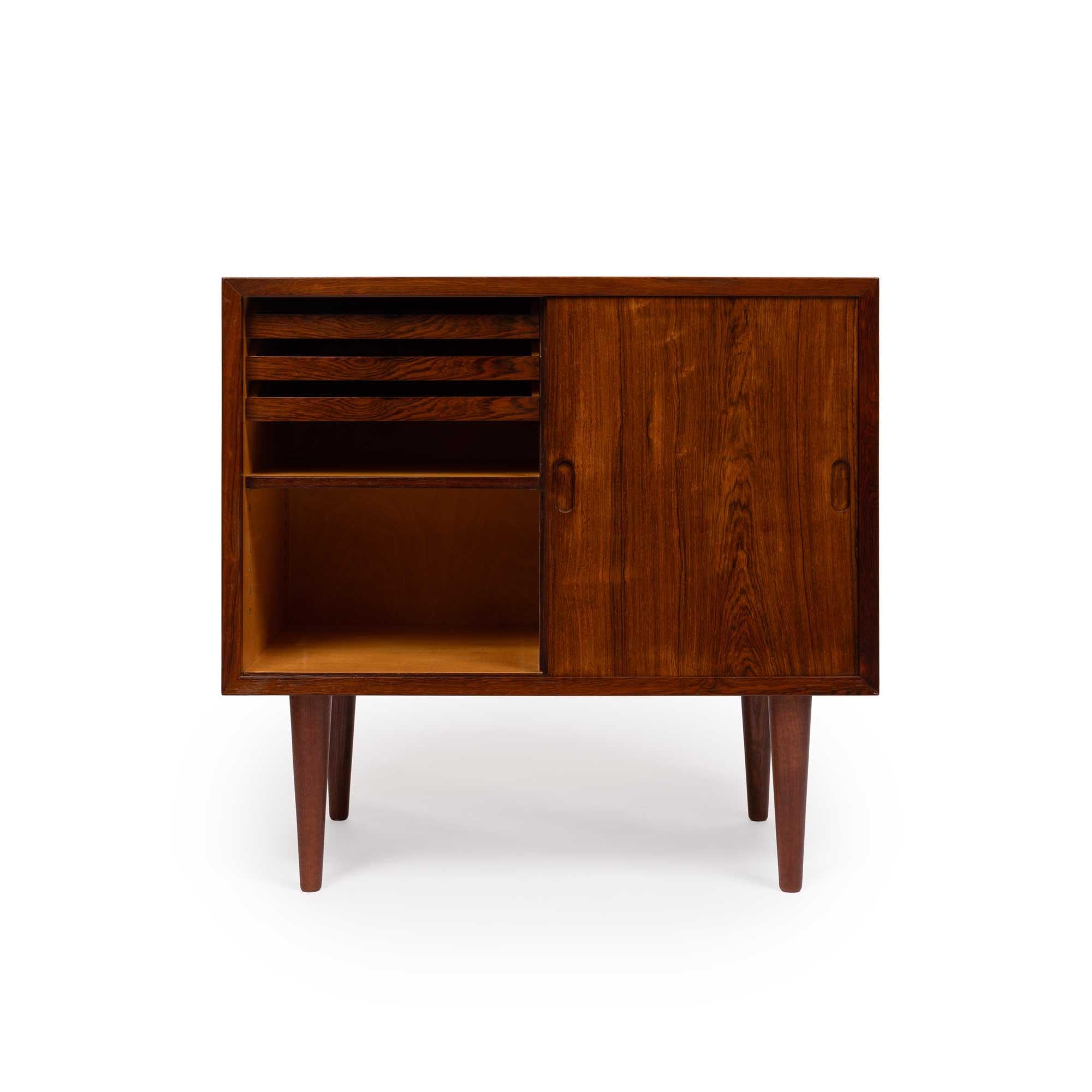 Mid-Century Modern Vintage Danish Mid-Century Rosewood Chest 1970s For Sale