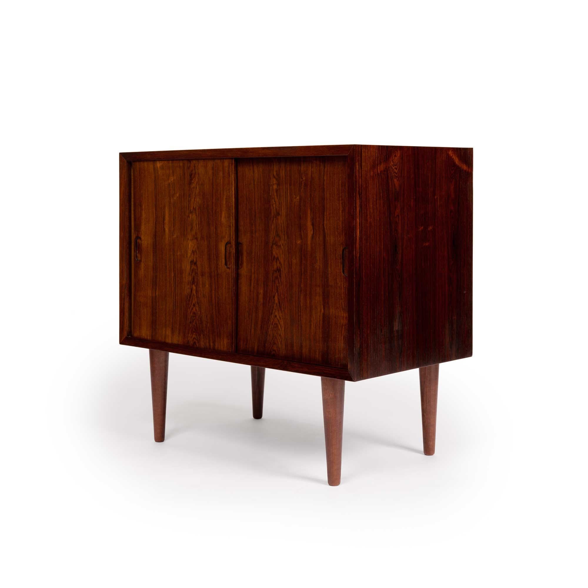 Vintage Danish Mid-Century Rosewood Chest 1970s For Sale 1