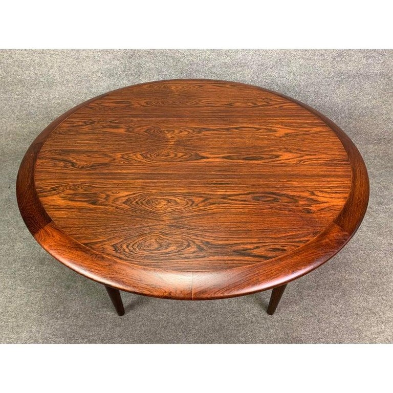Vintage Danish Midcentury Rosewood Coffee Table by ...