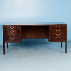 Vintage Danish Midcentury Rosewood Desk