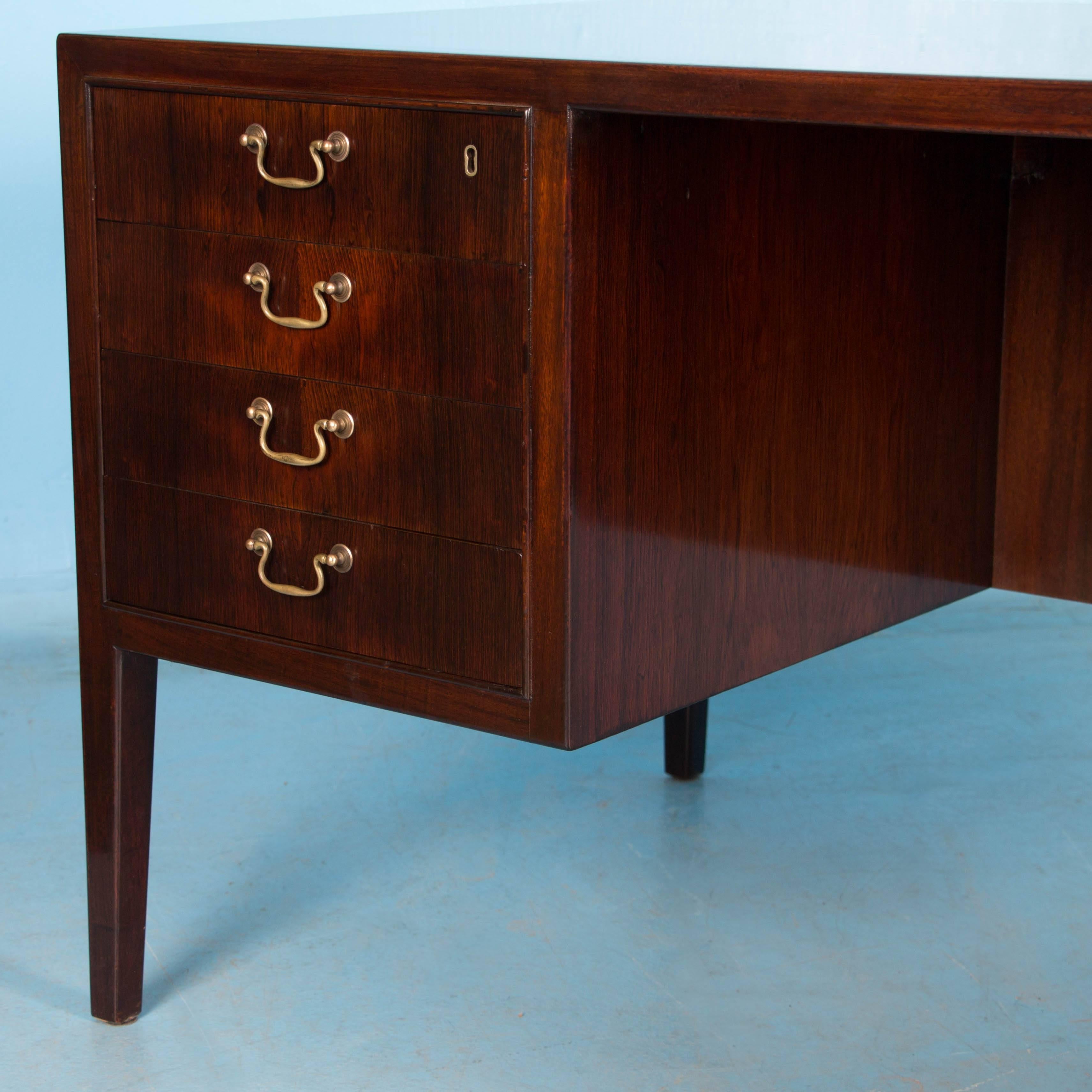 Mid-Century Modern Vintage Danish Midcentury Rosewood Desk