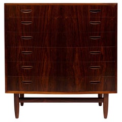 Vintage Danish Mid-Century Rosewood Dresser 1960s