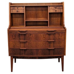 Vintage Danish Midcentury Rosewood Secretary Desk, 062346