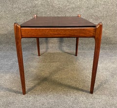 Vintage Danish Midcentury Rosewood Side Table Model 78a by Niels O. Moller