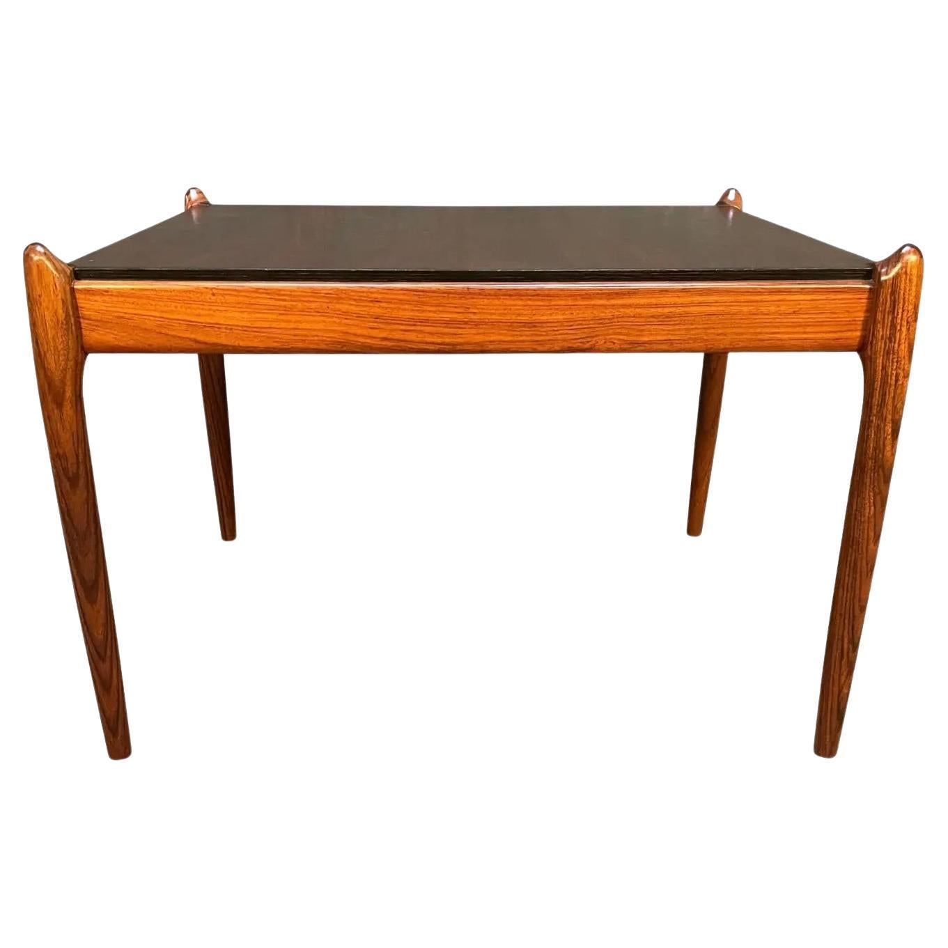 Vintage Danish Midcentury Rosewood Side Table Model 78a by Niels O. Moller For Sale