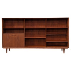 Vintage Danish Mid Century Teak Bookcase, 122279