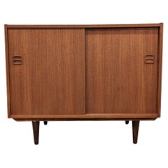 Vintage Danish Mid Century Teak Cabinet - 022421