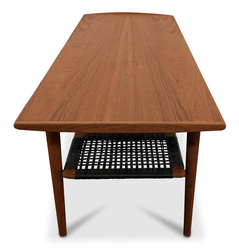 Vintage Danish Mid Century Teak Coffee Table "1626" For Sale at 1stDibs