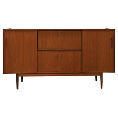 Vintage Danish Mid Century Teak Credenza "1602"
