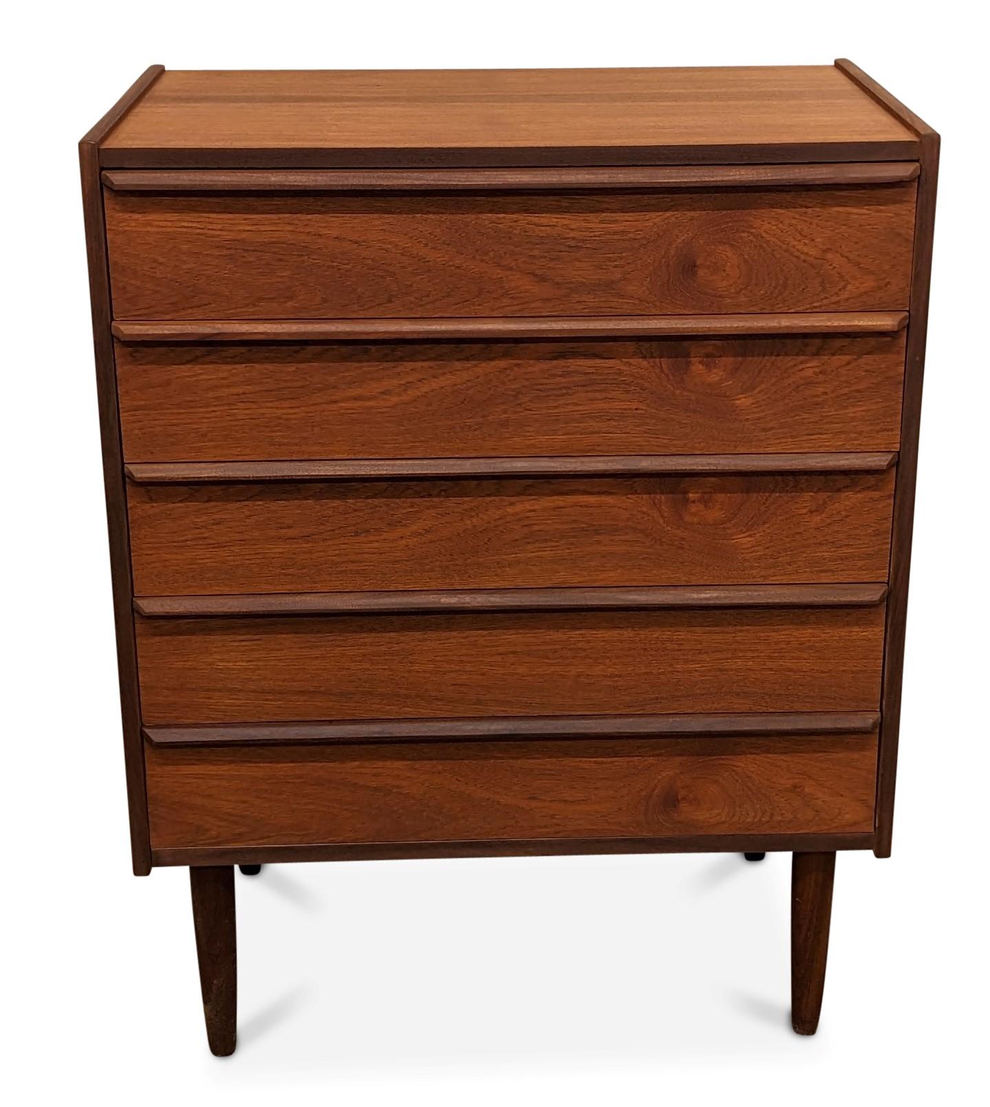 Mid-20th Century Vintage Danish Midcentury Teak Dresser, 022301