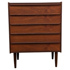 Vintage Danish Midcentury Teak Dresser, 022301
