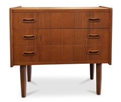 Comò d'epoca danese del metà secolo in teak - 072328