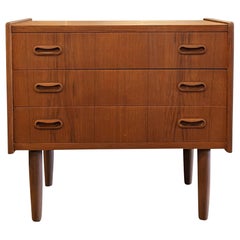 Comò d'epoca danese del metà secolo in teak - 072328