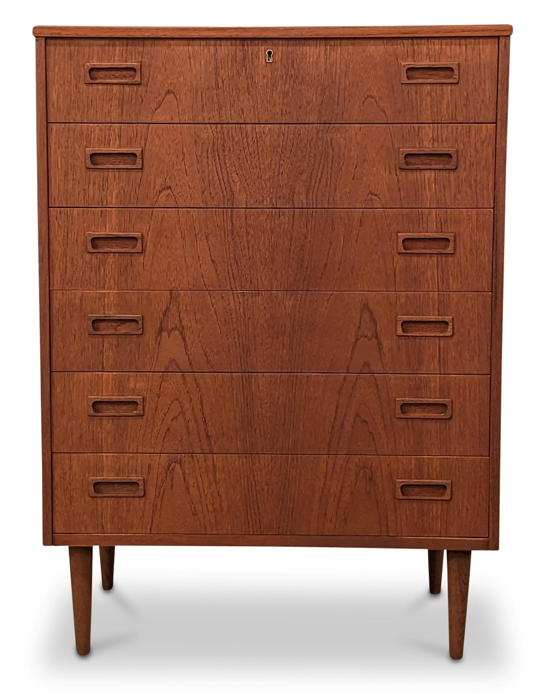 Vintage Danish Mid Century Teak Dresser - 122205 1