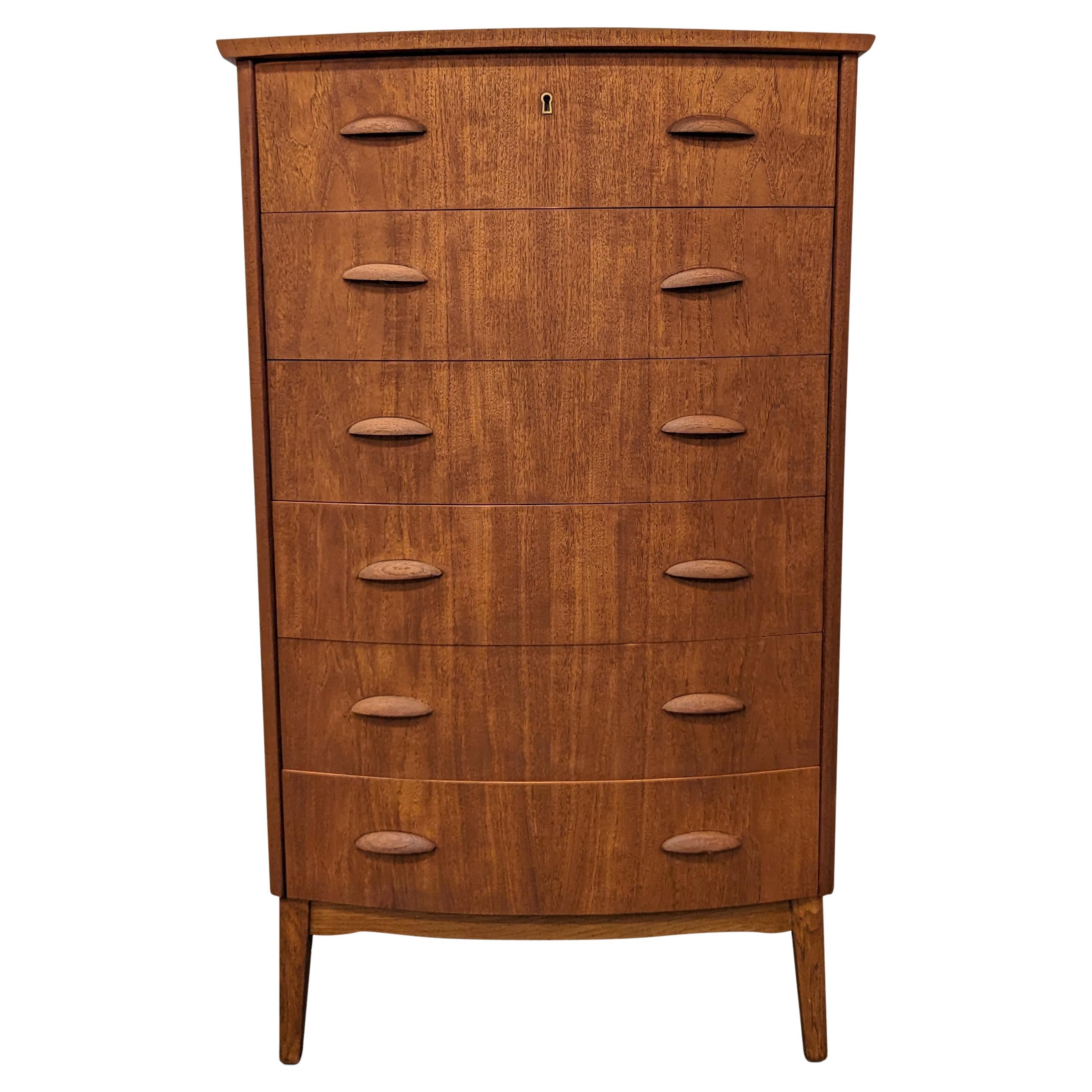 Vintage Danish Mid Century Teak Dresser - 122371