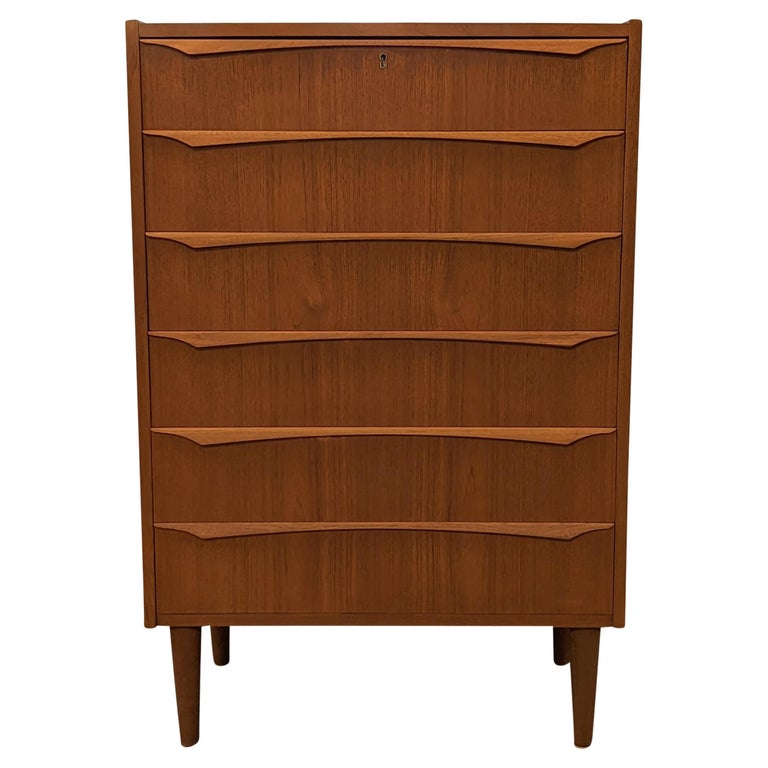 Vintage Danish Mid Century Teak Dresser "2309" at 1stDibs