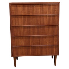 Vintage Danish Mid Century Teak Dresser "4506"