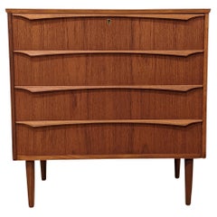 Vintage Danish Mid Century Teak Dresser "4691"