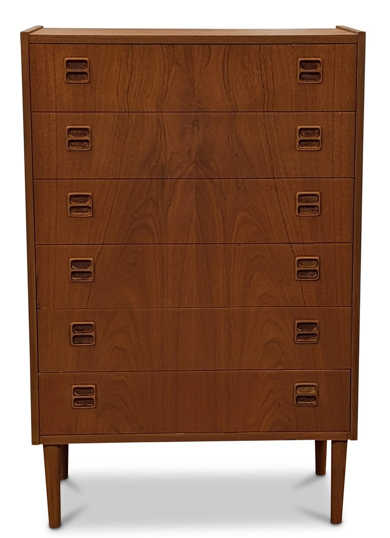 Vintage Danish Mid Century Teak Dresser "8782" at 1stDibs