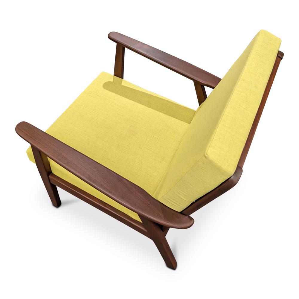 Vintage Danish Mid Century Teak Lounge Chair - 0823151 For Sale 4