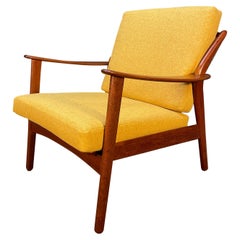 Vintage Danish Mid Century Teak Lounge Chair by Niels Kofoed for Kofoed Hornslet