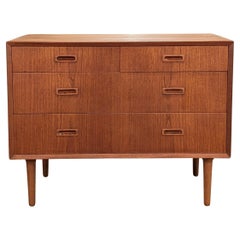 Vintage Danish Midcentury Teak Low Boy, 012303