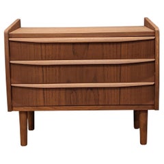 Vintage Danish Mid-Century Teak Nightstand "7316"