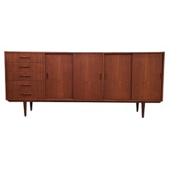Dänische Sideboard-Schubladen aus Teakholz aus der Mitte des Jahrhunderts – 062301