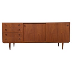 Vintage Danish Mid Century Teak Sideboard w Schubladen - 062336